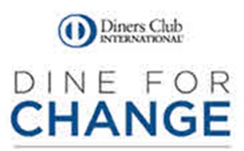 DINERS CLUB INTERNATIONAL DINE FOR CHANGE trademark