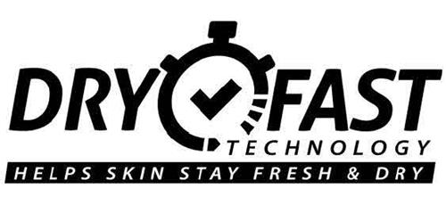 DRY FAST TECHNOLOGY HELPS SKIN STAY FRESH & DRY trademark