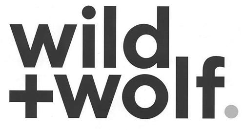 WILD + WOLF. trademark