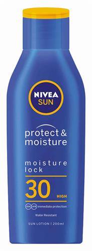 NIVEA SUN PROTECT & MOISTURE MOISTURE LOCK 30 trademark