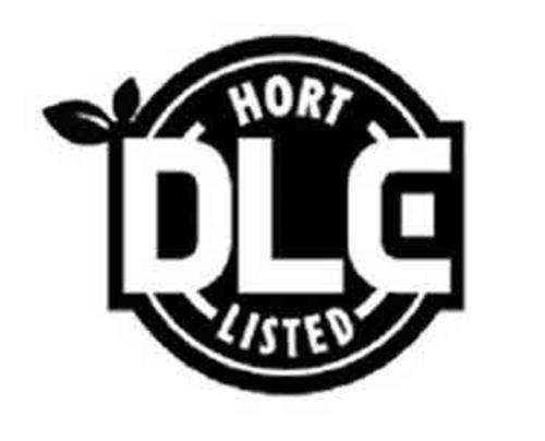 DLC HORT LISTED trademark