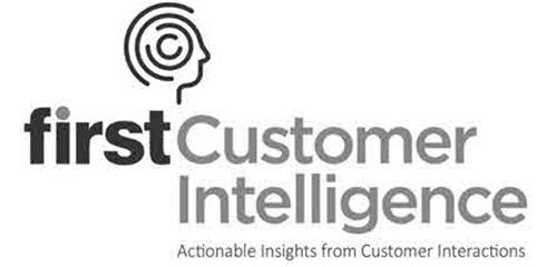 firstCustomer Intelligence Actionable Insights from Customer Interactions trademark