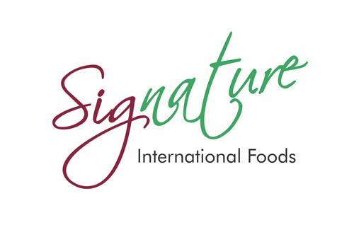 Signature International Foods trademark