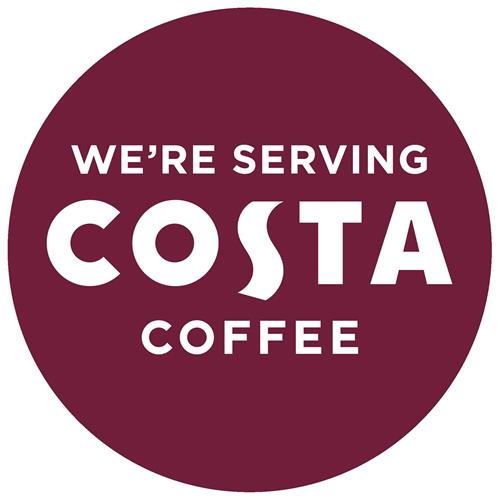 WE'RE SERVING COSTA COFFEE trademark