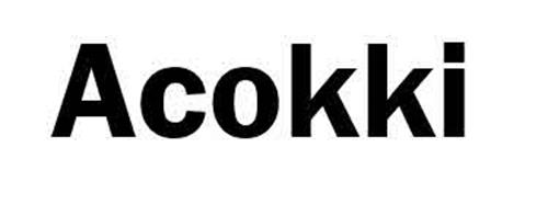 Acokki trademark