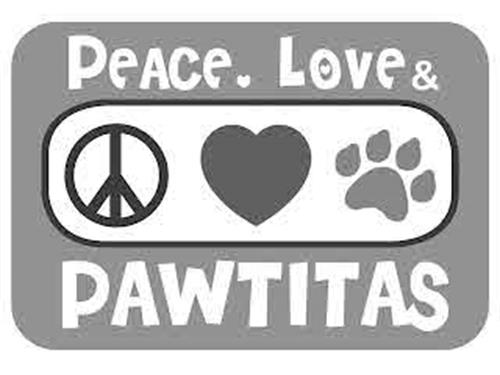 PEACE LOVE & PAWTITAS trademark