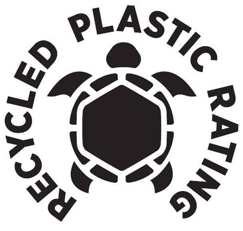 RECYCLED PLASTIC RATING trademark