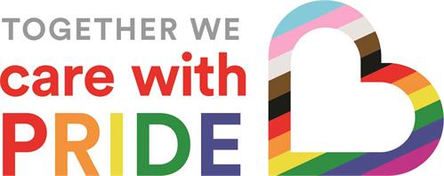 TOGETHER WE care with PRIDE trademark