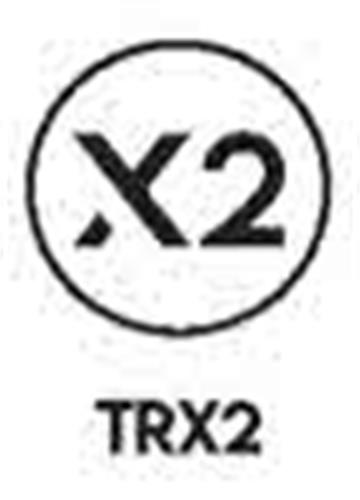 X2 TRX2 trademark