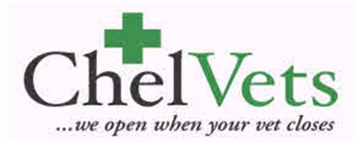 ChelVets ...we open when your vet closes trademark