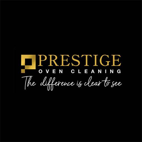 PRESTIGE OVEN CLEANING THE DIFFERENCE IS CLEAR TO SEE trademark