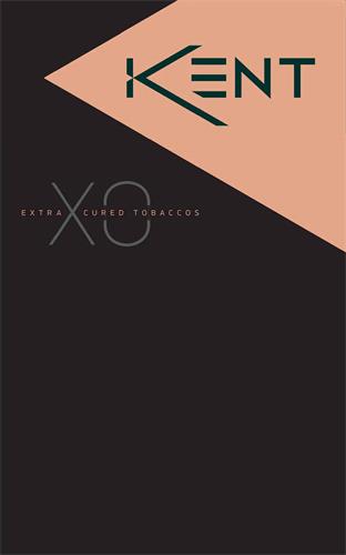 KENT XO EXTRA CURED TOBACCOS trademark