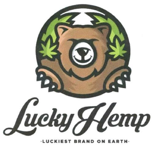 LUCKY HEMP LUCKIEST BRAND ON EARTH. trademark