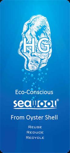 HG ECO-CONSCIOUS SEAUPOL FROM OYSTER SHELL REUSE REDUCE RECYCLE trademark