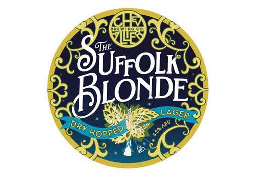 CHEVALLIER BREWING CO. THE SUFFOLK BLONDE DRY HOPPED LAGER 5.2% ABV trademark