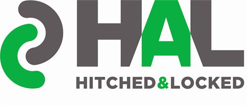 HAL HITCHED & LOCKED trademark