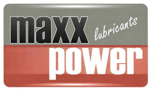 maxx power lubricants trademark