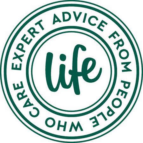 EXPERT ADVICE FROM PEOPLE WHO CARE life trademark