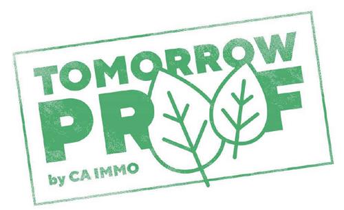 TOMORROW PROOF by CA IMMO trademark