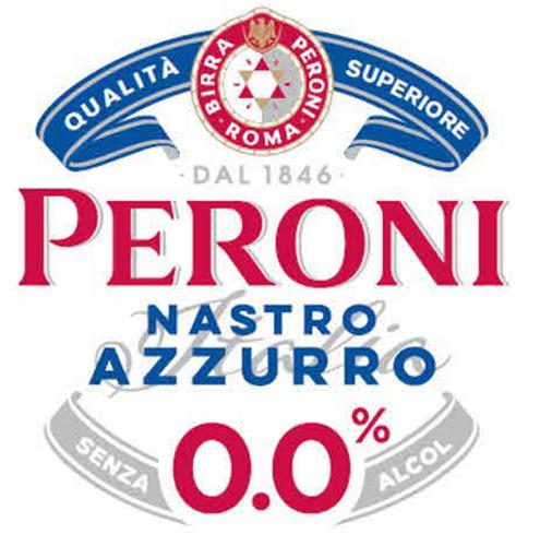 QUALITÀ SUPERIORE BIRRA PERONI ROMA DAL 1846 PERONI NASTRO AZZURRO 0.0% SENZA ALCOL trademark