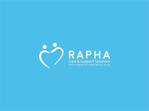 RAPHA CARE & SUPPORT SOLUTIONS PERSON CENTERED CARE CREATED WITH YOU, FOR YOU trademark