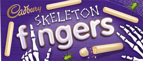 CADBURY SKELETON FINGERS trademark