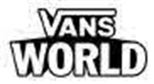 VANS WORLD trademark