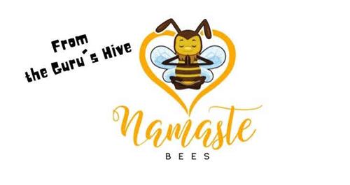 FROM THE GURU'S HIVE NAMASTE BEES trademark