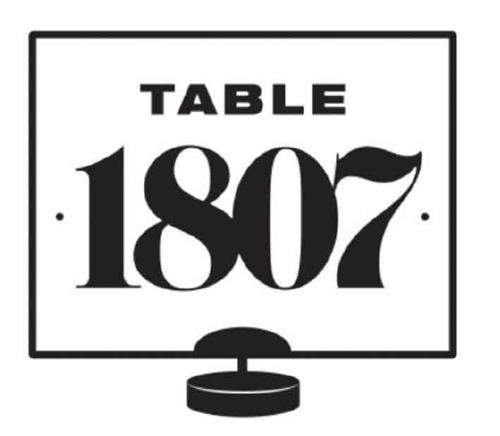 TABLE 1807 trademark