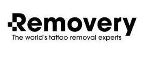 REMOVERY THE WORLD'S TATTOO REMOVAL EXPERTS trademark