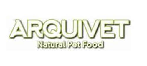 ARQUIVET NATURAL PET FOOD trademark