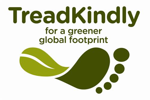 TREADKINDLY FOR A GREENER GLOBAL FOOTPRINT trademark