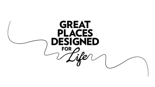 GREAT PLACES DESIGNED FOR LIFE trademark