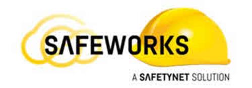 SAFEWORKS A SAFETYNET SOLUTION trademark