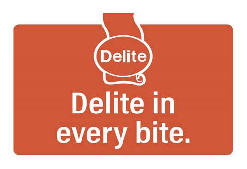 DELITE DELITE IN EVERY BITE. trademark