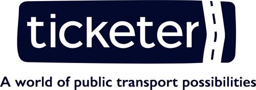 TICKETER A WORLD OF PUBLIC TRANSPORT POSSIBILITIES trademark