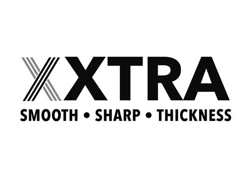 XXTRA  SMOOTH . SHARP . THICKNESS trademark