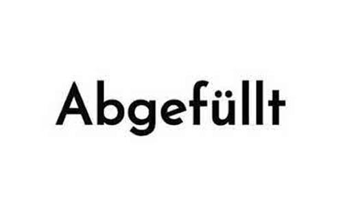 Abgefüllt trademark