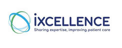 IXCELLENCE SHARING EXPERTISE, IMPROVING PATIENT CARE trademark