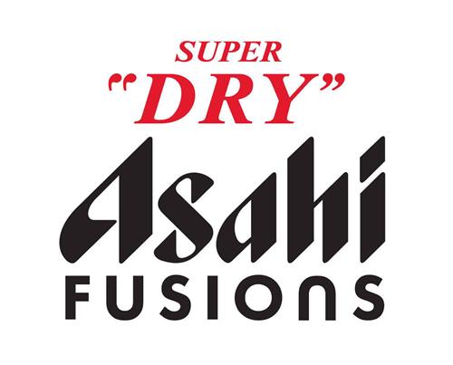 SUPER DRY" ASAHI FUSIONS trademark