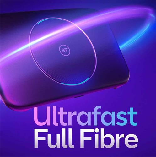 BT ULTRAFAST FULL FIBRE trademark