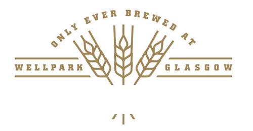 ONLY EVER BREWED AT WELLPARK GLASGOW trademark