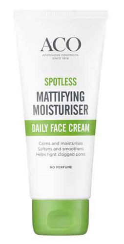 ACO APOTEKENS COMPOSITA SINCE 1939 SPOTLESS MATTIFYING MOISTURISER DAILY FACE CREAM trademark