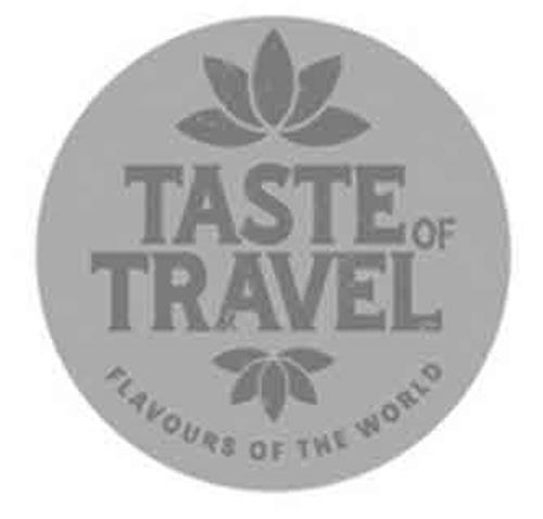 TASTE of TRAVEL FLAVOURS OF THE WORLD trademark