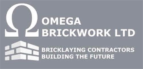 OMEGA BRICKWORK LTD BRICKLAYING CONTRACTORS BUILDING THE FUTURE trademark