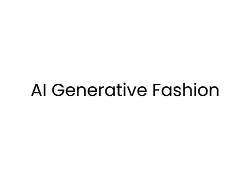 AI Generative Fashion trademark