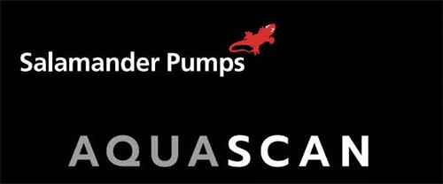 Salamander Pumps AQUASCAN trademark