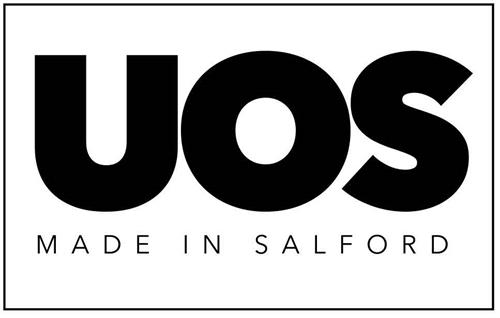 UOS MADE IN SALFORD trademark