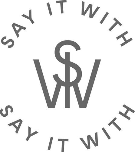 SAY IT WITH trademark