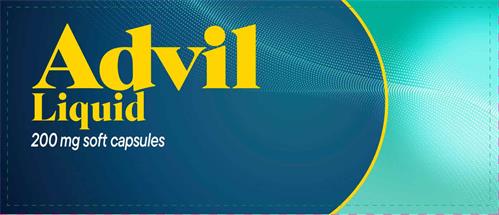 ADVIL LIQUID 200 MG SOFT CAPSULES trademark